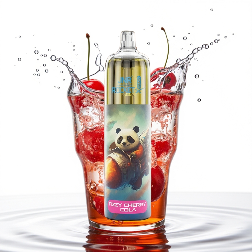 JNR Rocket-X 12400 Soodustatud Õhuvool RGB 25ml Gazii Kirsikoola