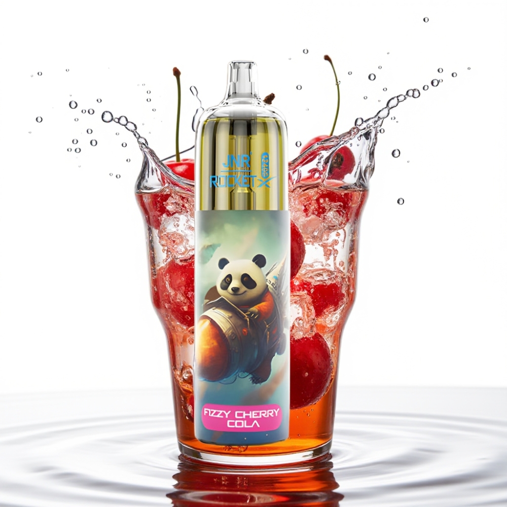 JNR Rocket-X 12400 Soodustatud Õhuvool RGB 25ml Gazii Kirsikoola