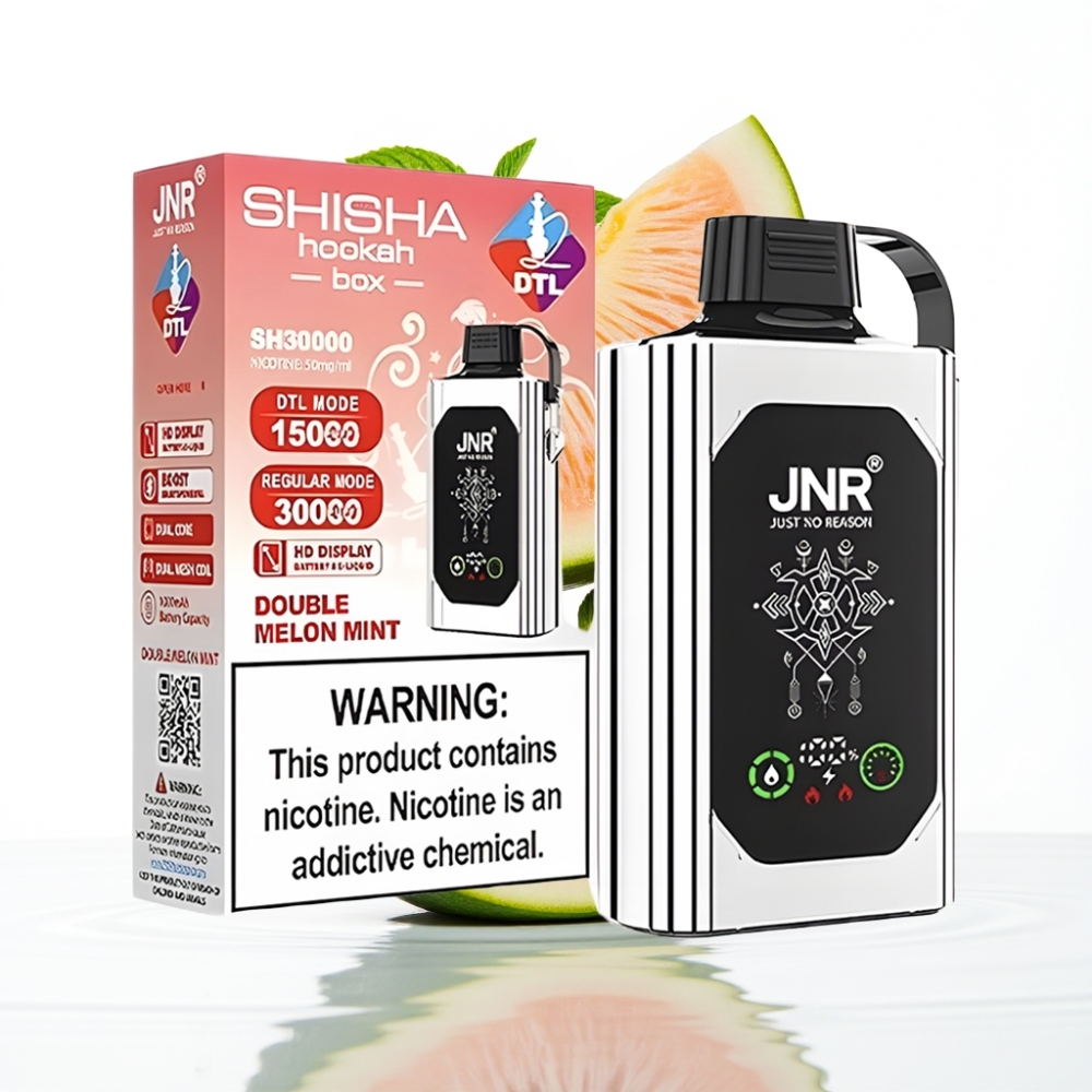 JNR Shisha Hookah Box 20500 Lööki Dual Melon Mint