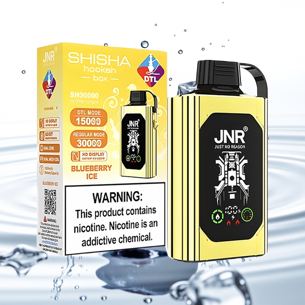 JNR Shisha Hookah Box 20500 Sõnge Vahemeri-mustikas Jäätis