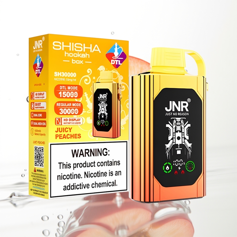 JNR Shisha Hookah Box 20500 Sõõmud – Mahlased Virsikud