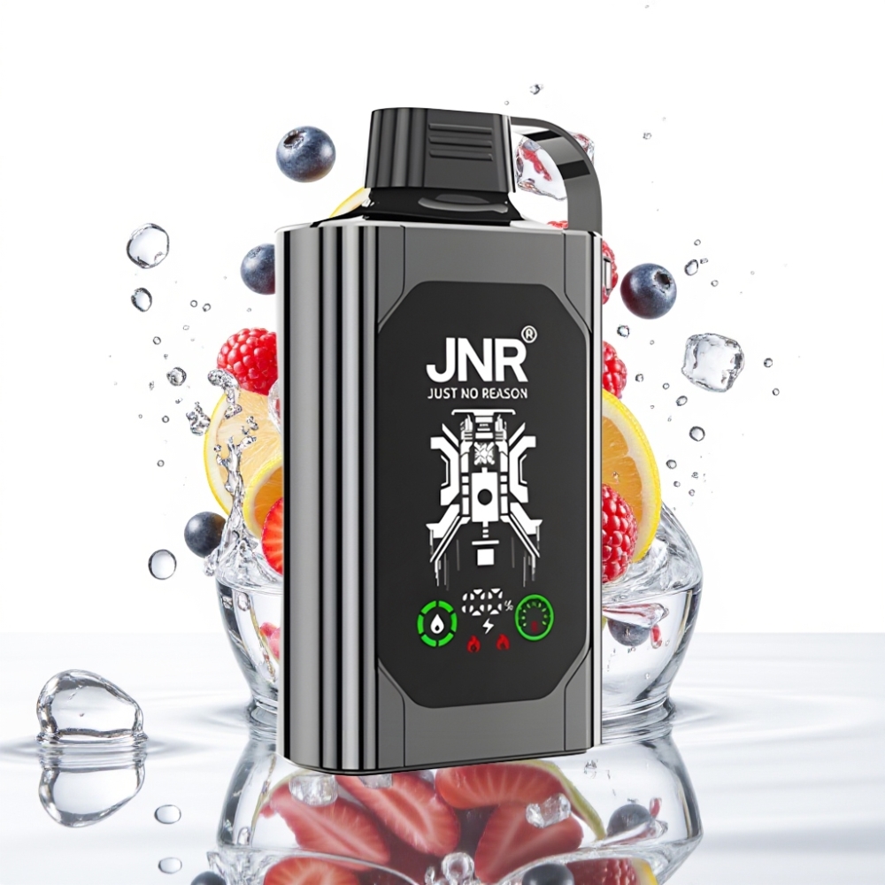 JNR Shisha Hookah Box 20500 Sügavuti HD Ekraan 25ml Segamari Jää