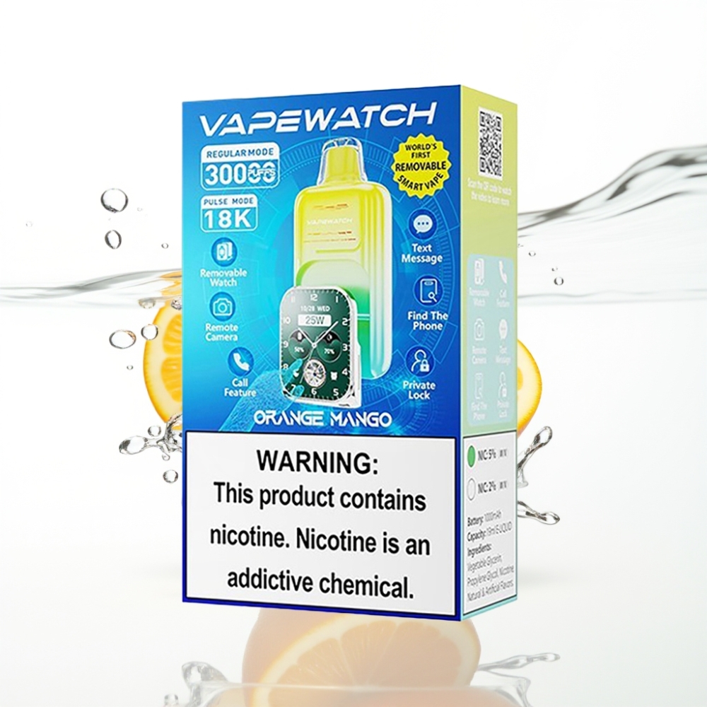 JNR VapeWatch 30000 Sõnge (Apelsin-Mango) 1000mAh