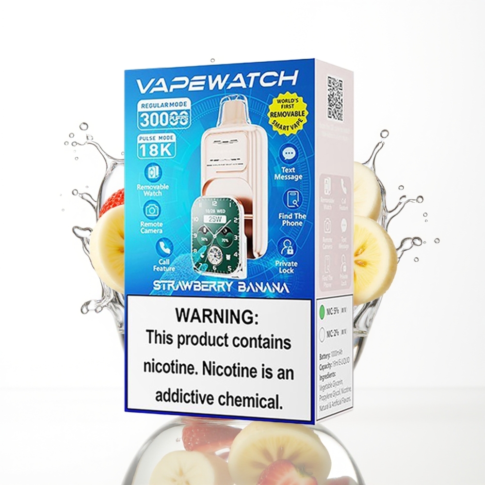 JNR VapeWatch 30000 Sööb (Maasikas-Banaan) 1000mAh 19mL