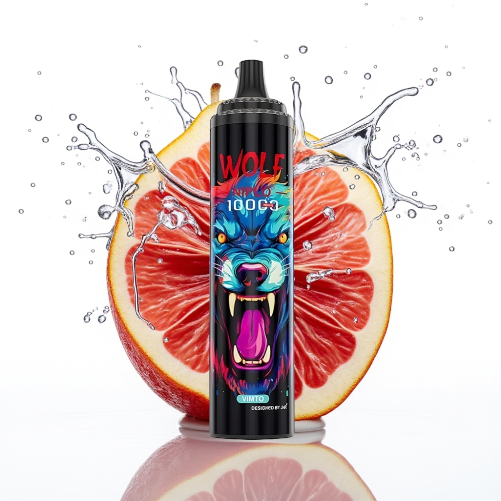 JNR Wolf Niplo 10000 Puffs Vimto Mesh 10Ω 20ml