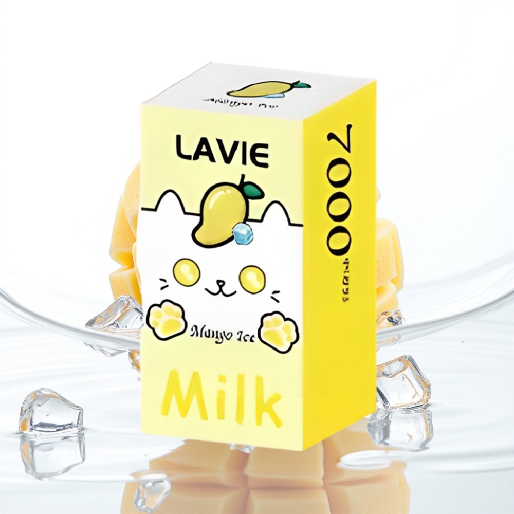 LAVIE Milk 7000 Puffs Mango Jää 16ML 600mAh