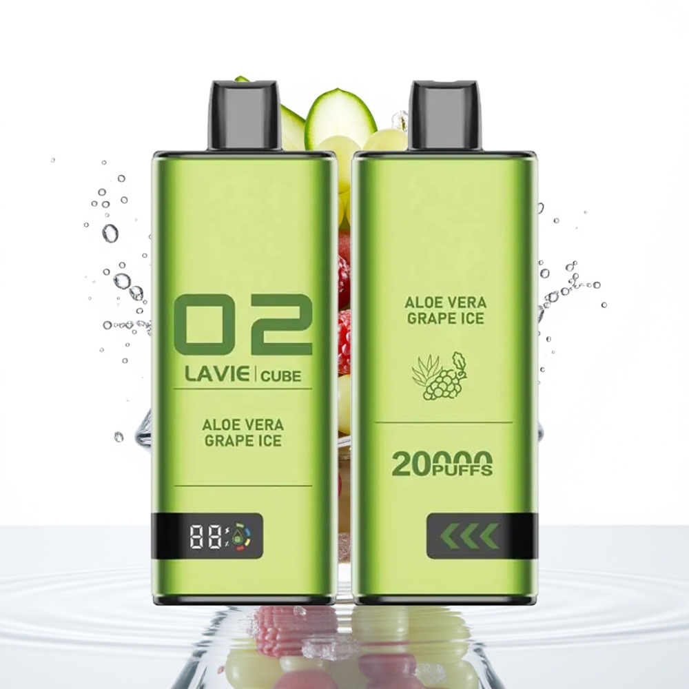 Lavie Cube 20000 Puffs Aloe Vera Viinamäe Jää Disposable Vape 28ml 5