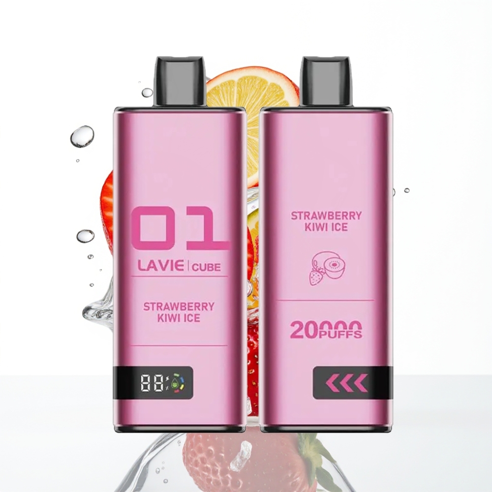 Lavie Cube 20000 Puffs Disposable Vape Maasika-Kiivi Jää