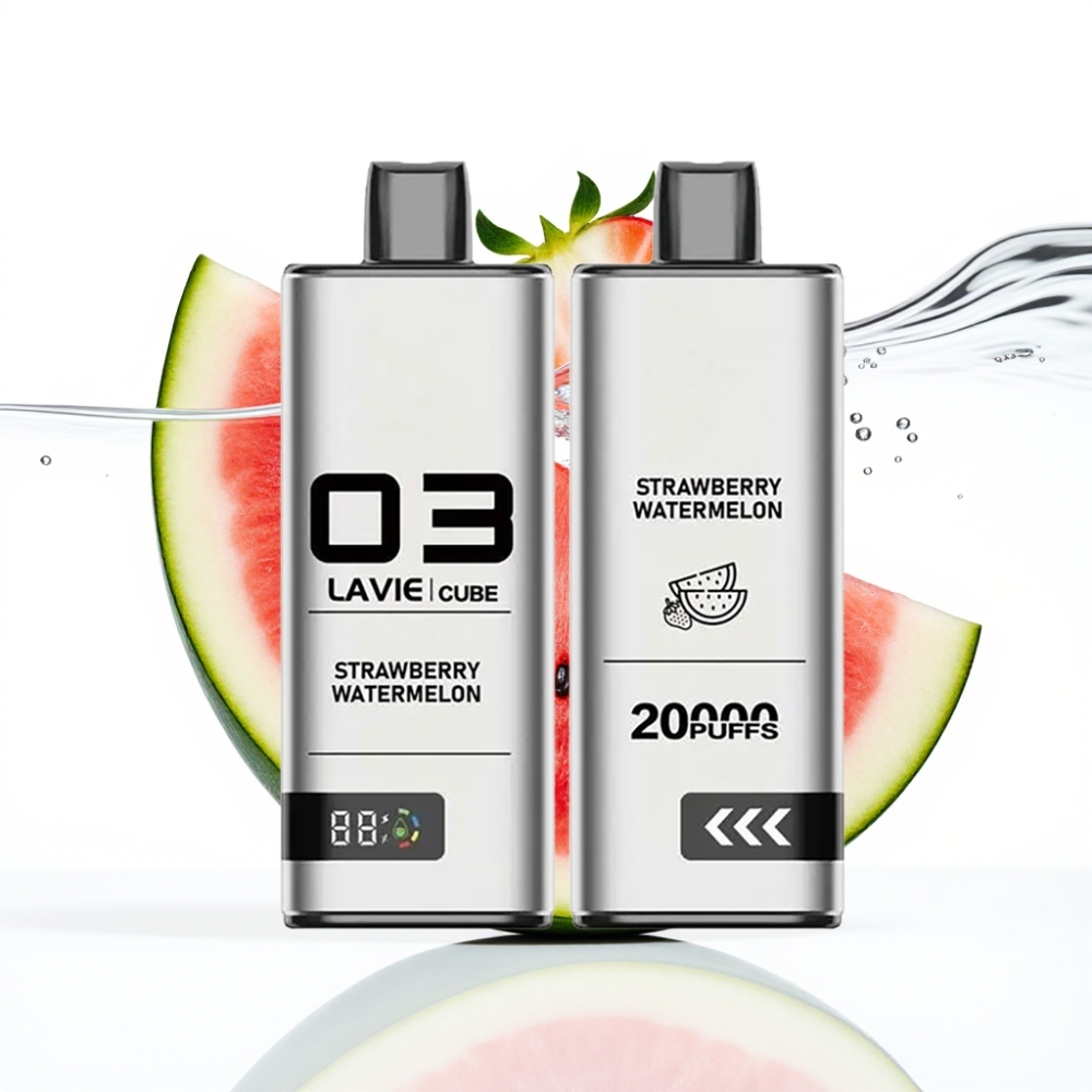 Lavie Cube 20000 Puffs Ühekordne Vape Maasik-Melon 2 Nikotiin 28ML