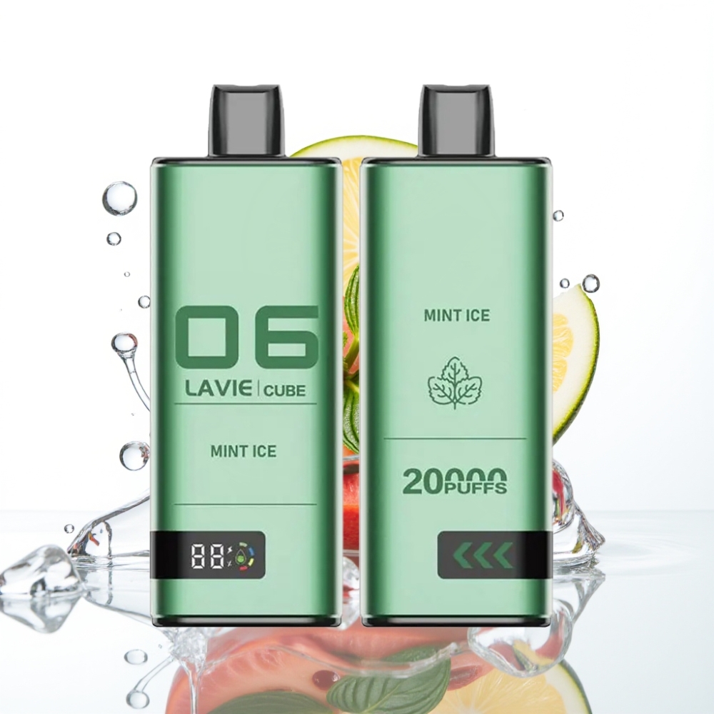 Lavie Cube 20000 Puffs Ühekordne Vape Mentol-Jää 28ML 5