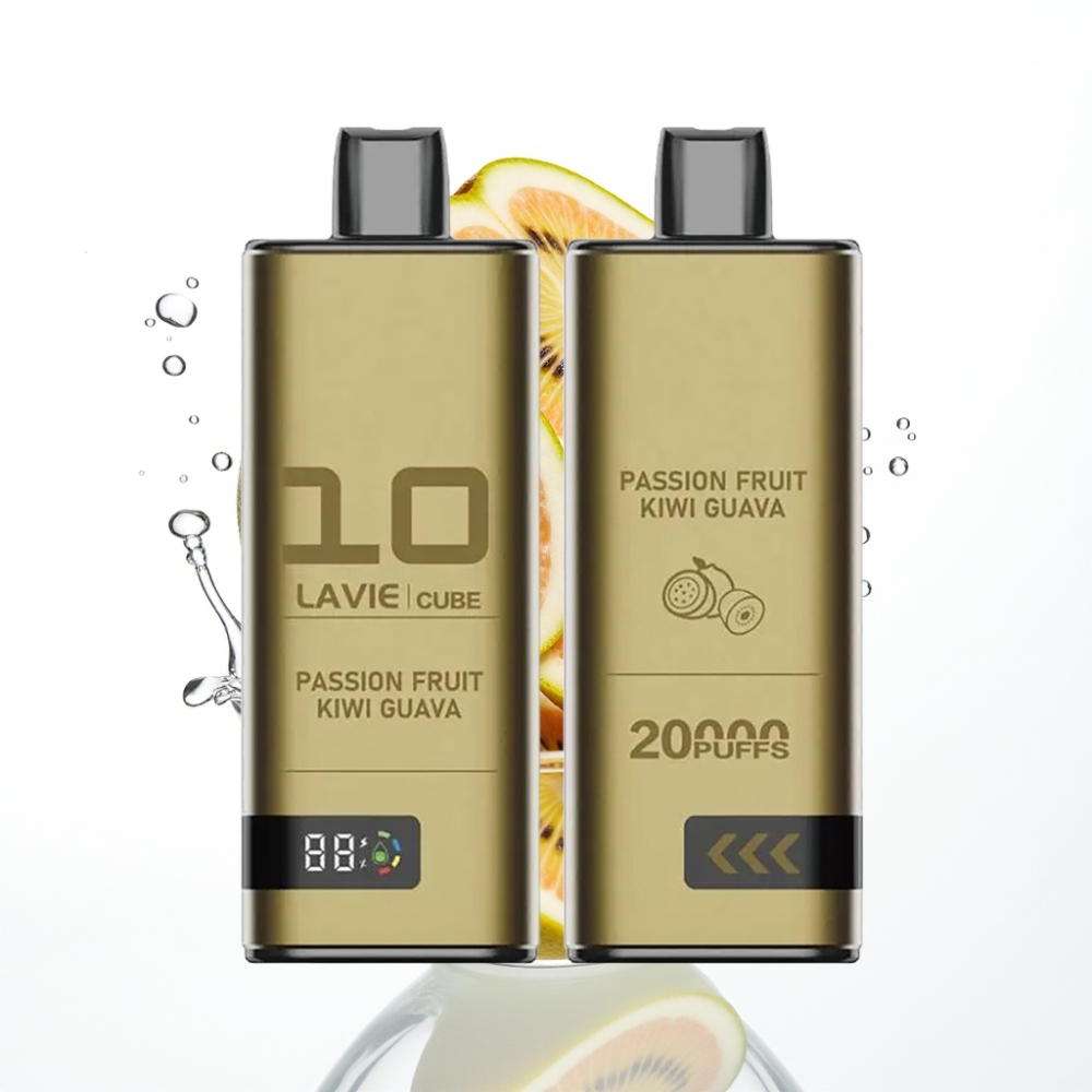 Lavie Cube 20000 Soolanikotiin 28ml Maasikmari Kiivi Guava