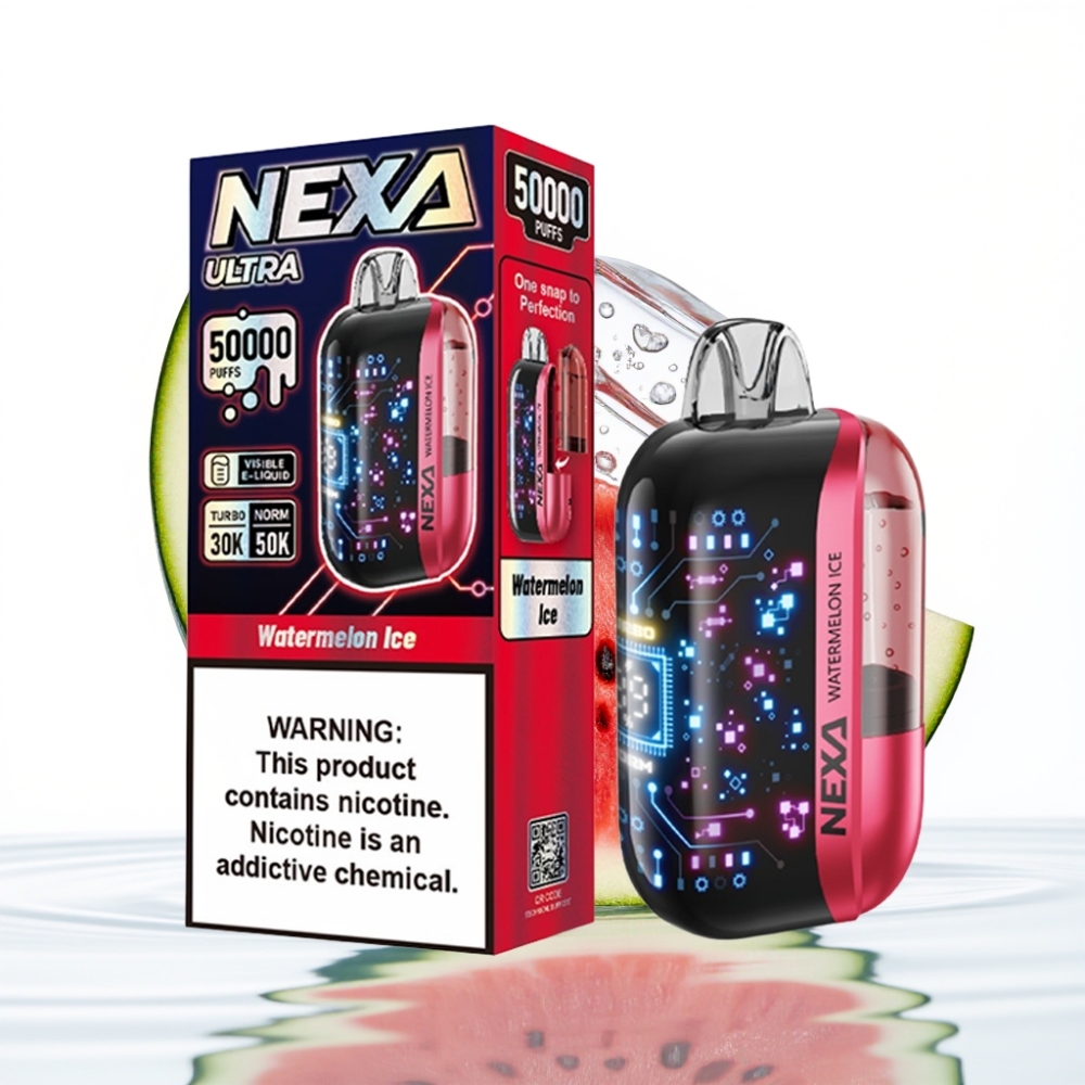 NEXA Ultra 50K Ühekordne Vape 20ml 800mAh 5 Nikotiini Arbuusi Jää