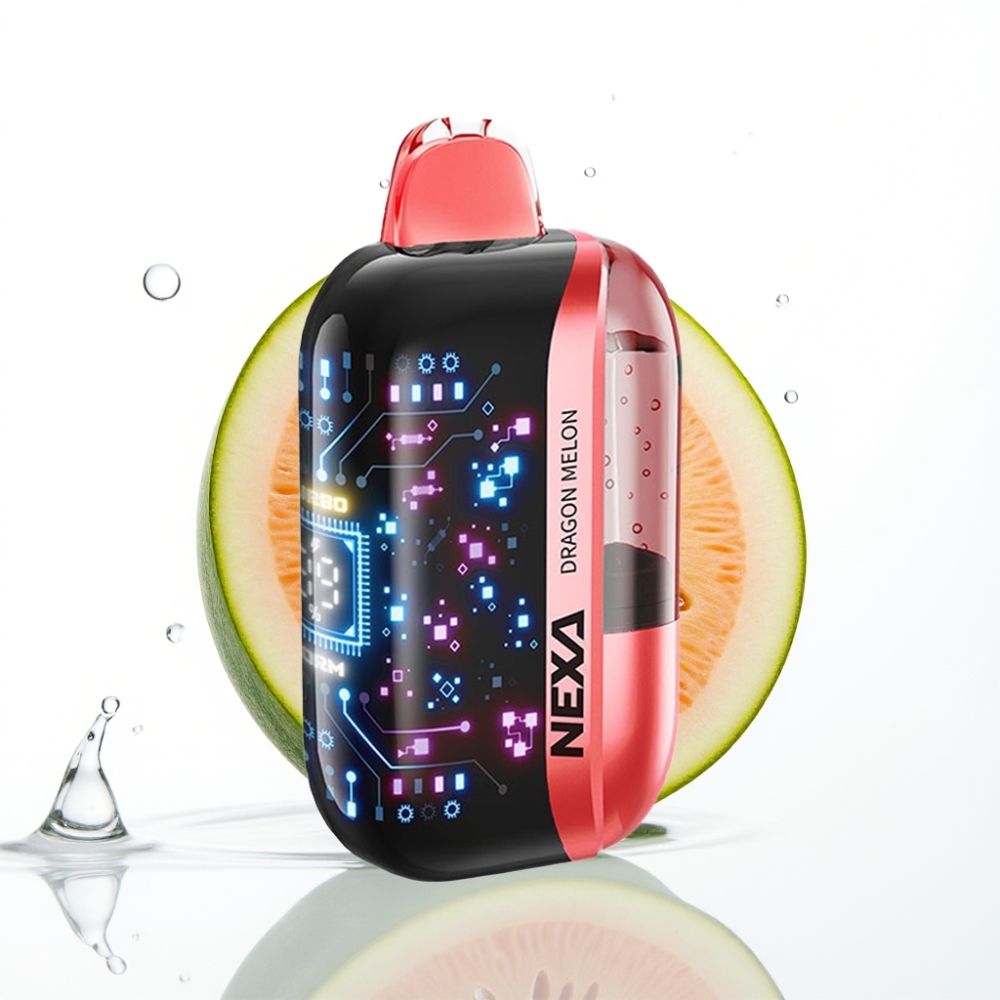 NEXA Ultra 50K Ühekordne Vape Draakon-Melon (20ml 5 800mAh)
