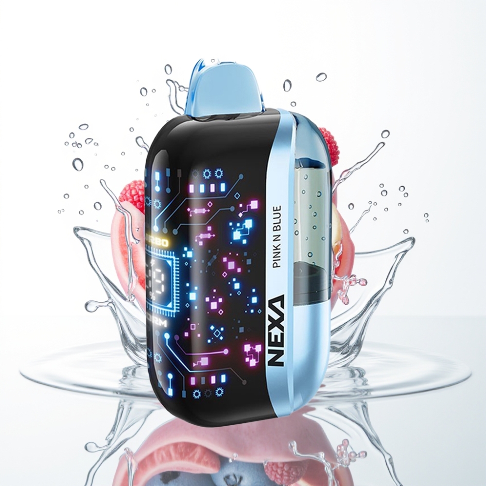 NEXA Ultra 50K Ühekordne Vape Roosa ja Sinine 20ml 5 Nikotiini