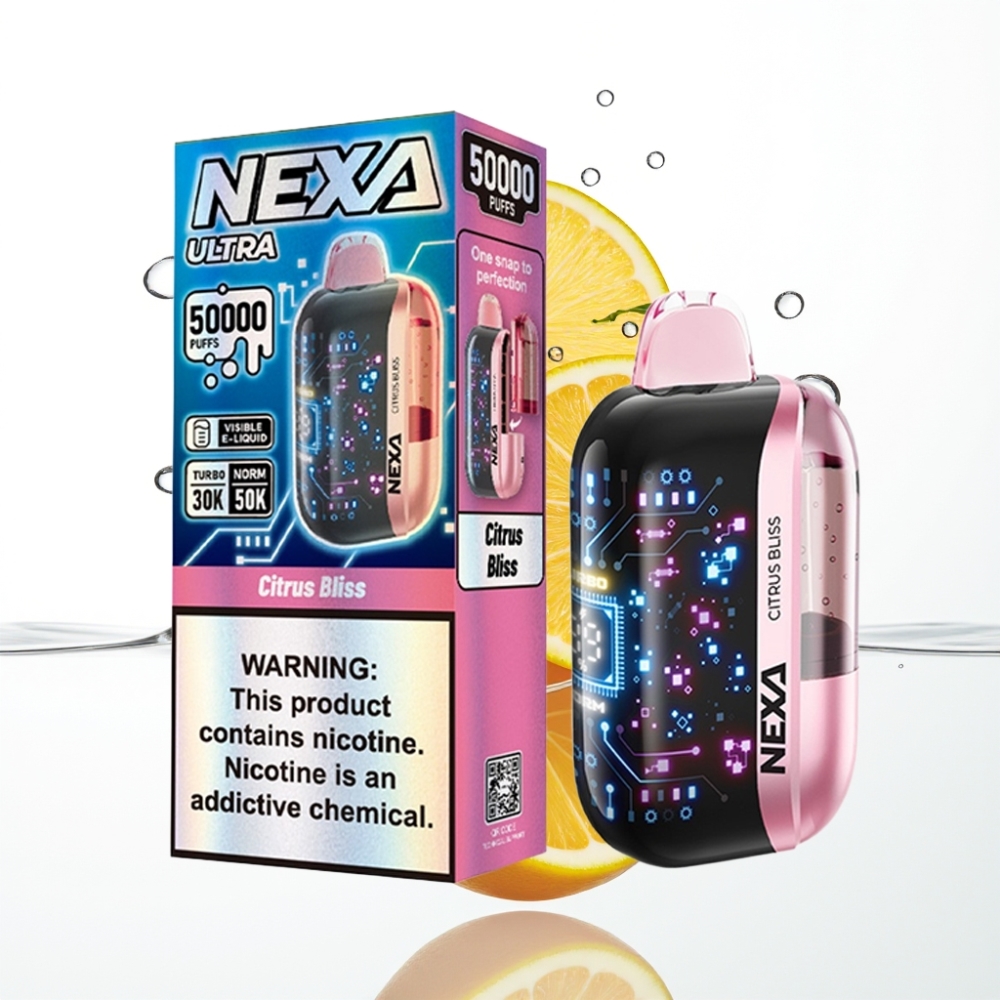 NEXA Ultra 50K Ühekordne Vape Tsitrusrõõm 20ml 800mAh