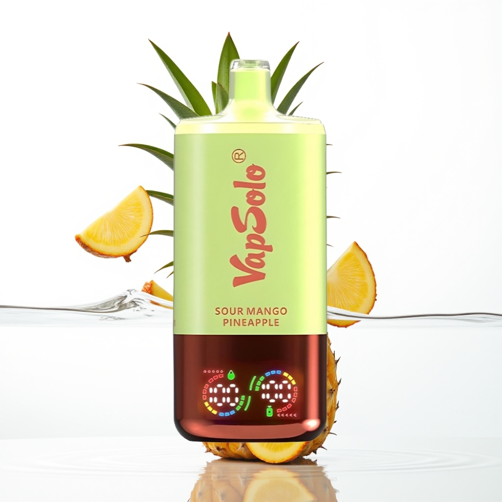 VapSolo Triple 30000 Puhud Hape Mango-Ananass 40ml 50mg