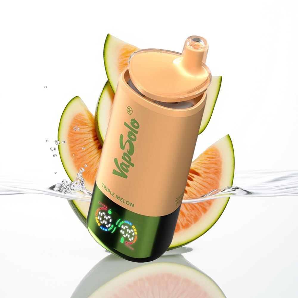 VapSolo Triple 30000 Puhud Kolmikmelon 40ml 50mg