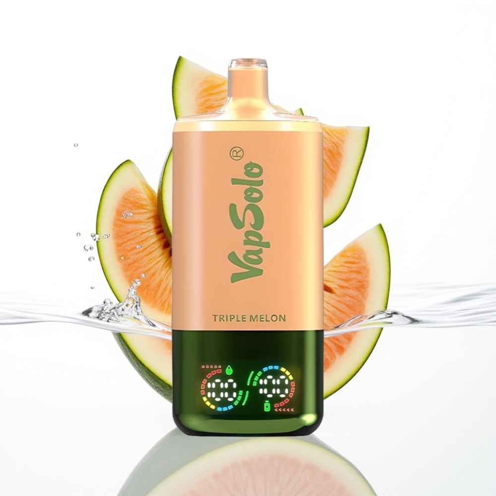 VapSolo Triple 30000 Puhud Kolmikmelon 40ml 50mg