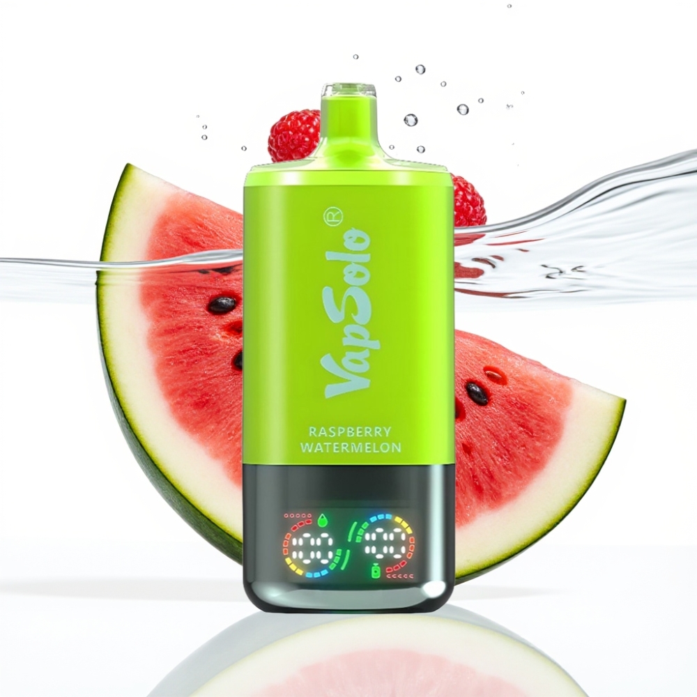 VapSolo Triple 30000 Sõõmukad Vaarikas-Arbuus 40ml 50mg