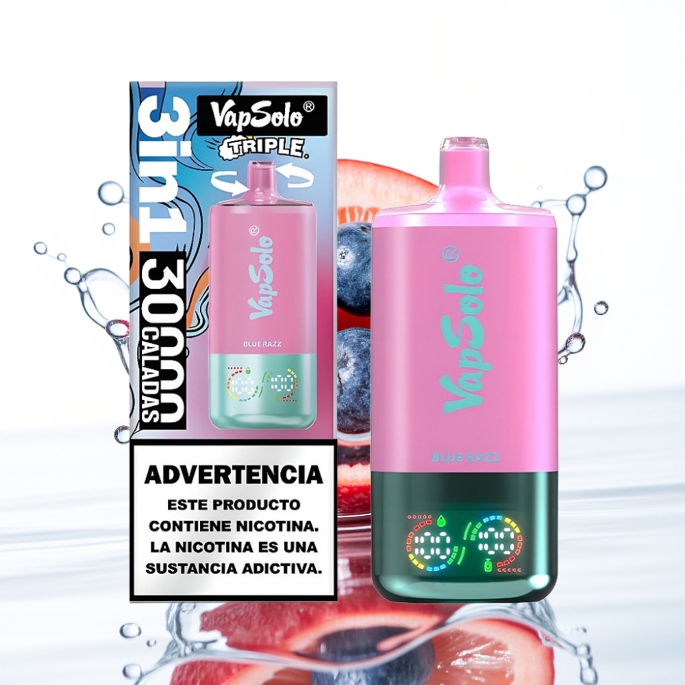 VapSolo Triple 30000 Sūguga Sinised Mausid