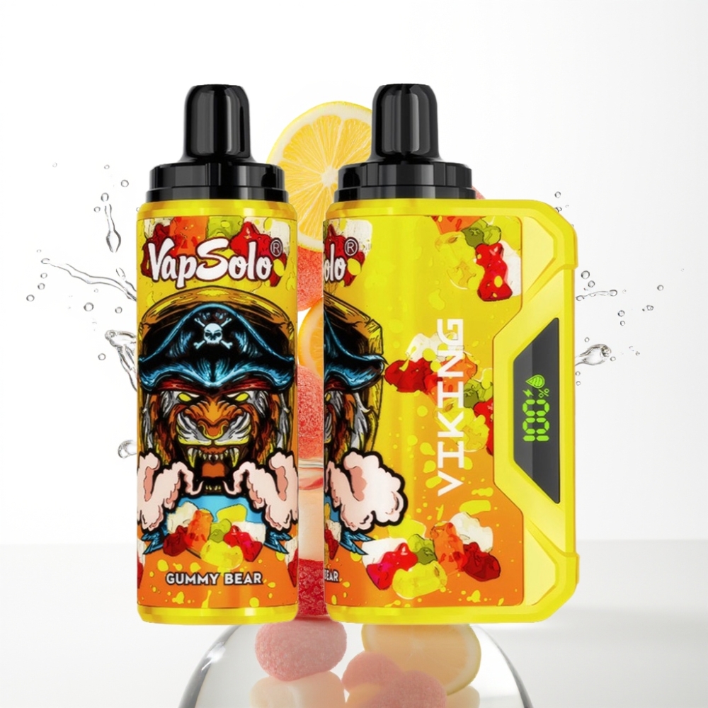 VapSolo VIKING 12000 Puhu Disposable Vape Gummi Karu