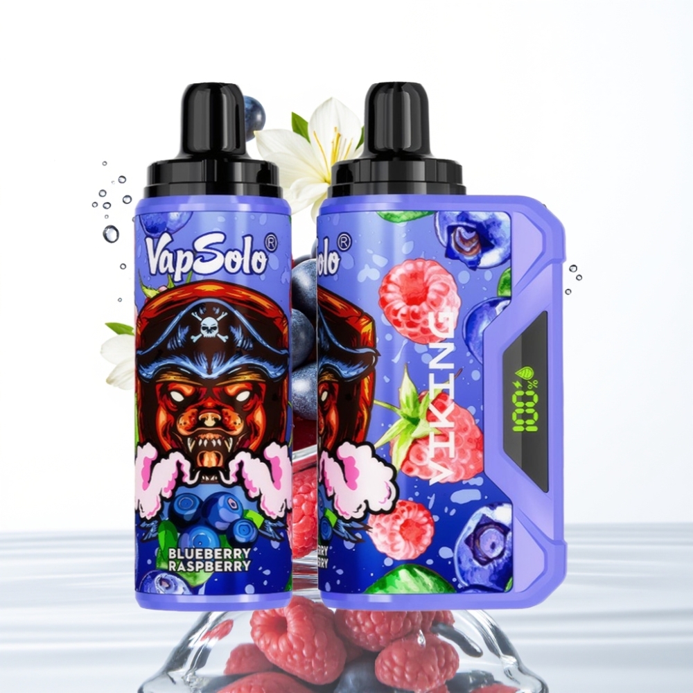 VapSolo VIKING 12000 Põhku Mustikas Vaarikas