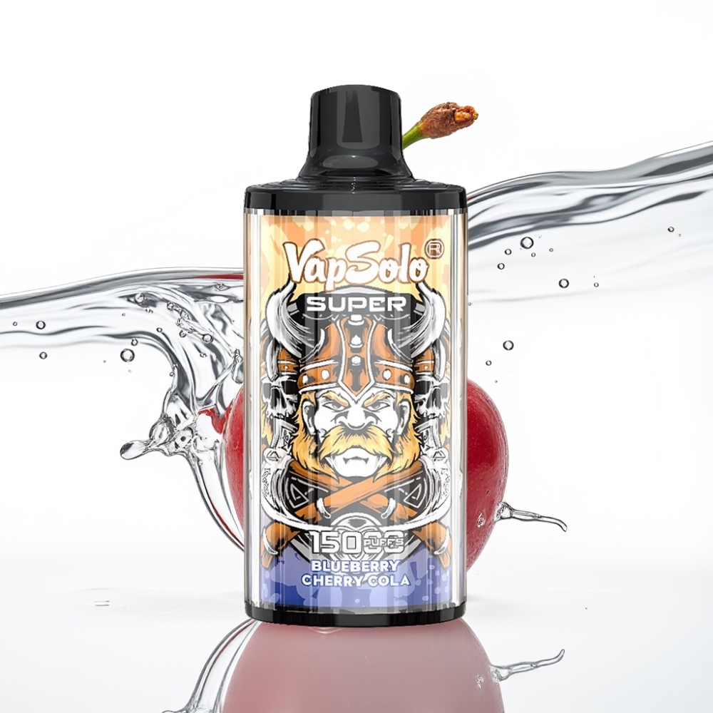 Vapsolo Super 15000 Puffs Kirsi-Kola 40ml 850mAh