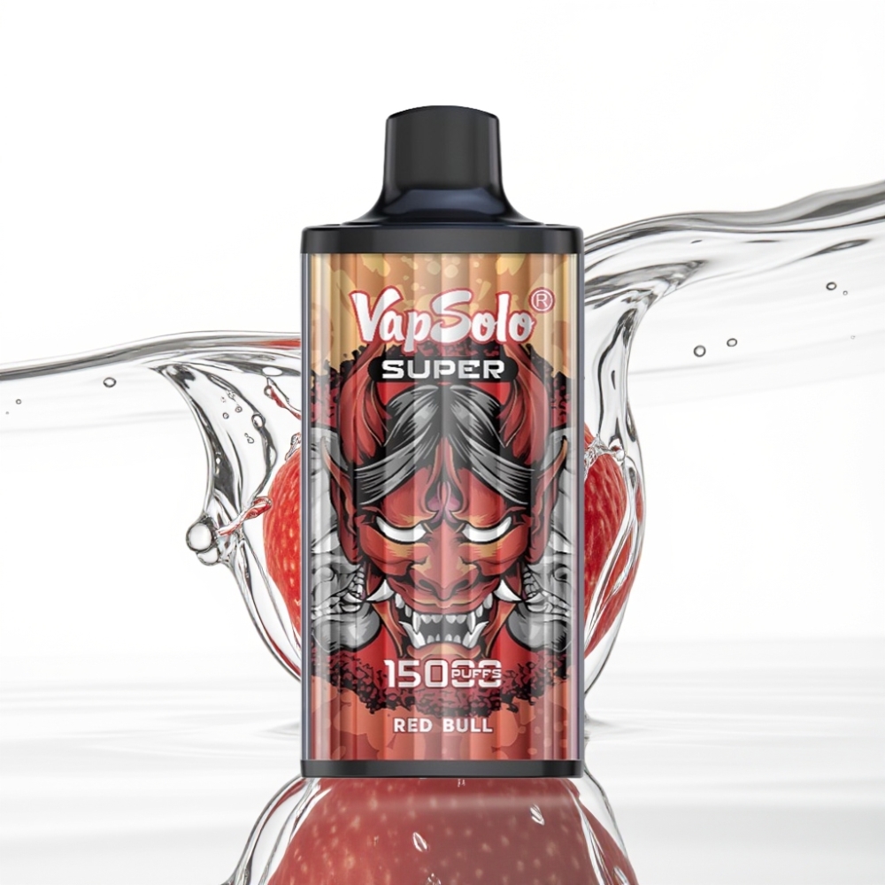 Vapsolo Super 15000 Puffs Punane Bull 40ml 850mah