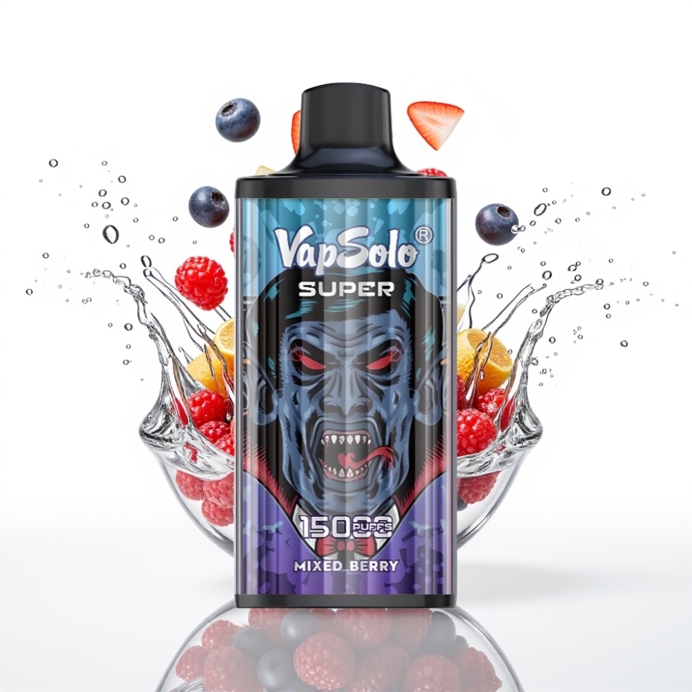 Vapsolo Super 15000 Puffs Segamassed Marjad 850mah Type-C