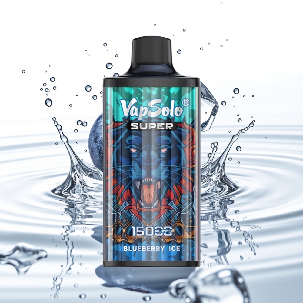 Vapsolo Super 15000 sõnku Mustikas-Jää 40ml 850mAh