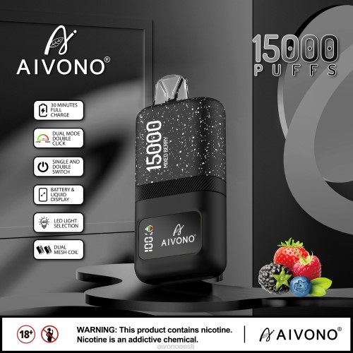 Aivono AIM magic 15 000 segatud marja 4P4L67 - Aivono Puffs