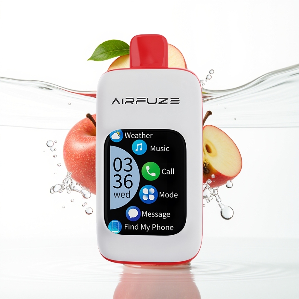AirFuze Smart 30000 Sõmud Kolm Õuna Disposable Pod