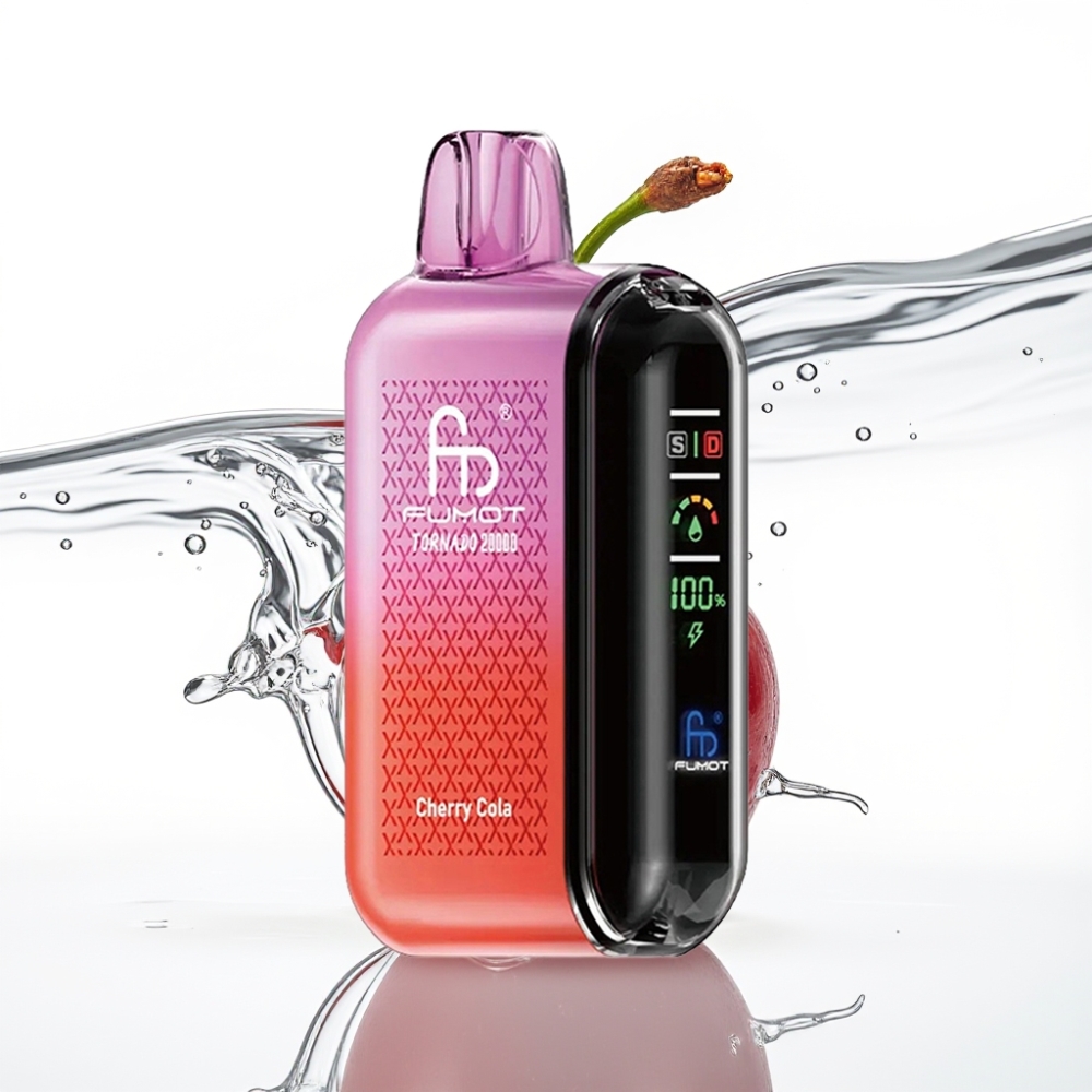 Fumot Tornado 20000 Sööb Kirsi-Koola Dual Mesh, 20ml, 850mAh