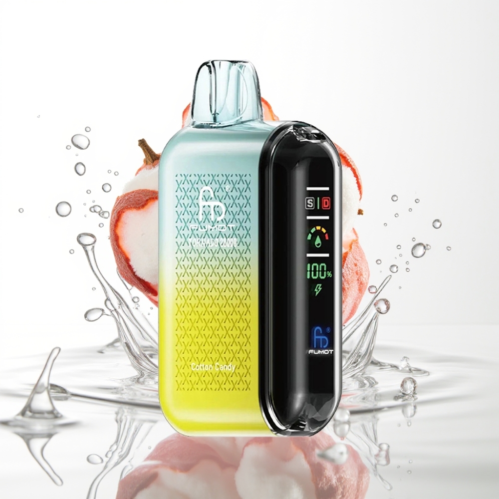 Fumot Tornado 20000 Sõõrmed, 20ml, 850mAh, Suhkruvatt