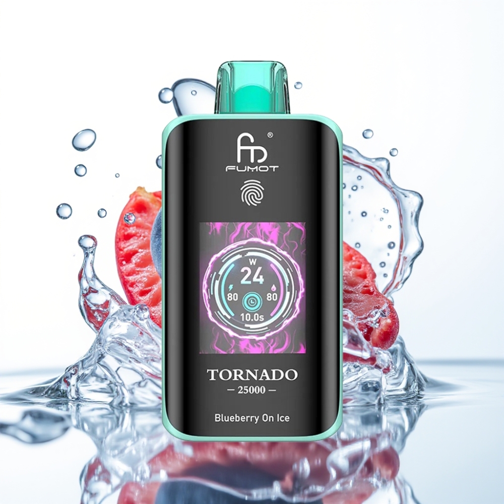Fumot Tornado 25000 Puhang Mustikas Ja Jää 20ml 700mAh