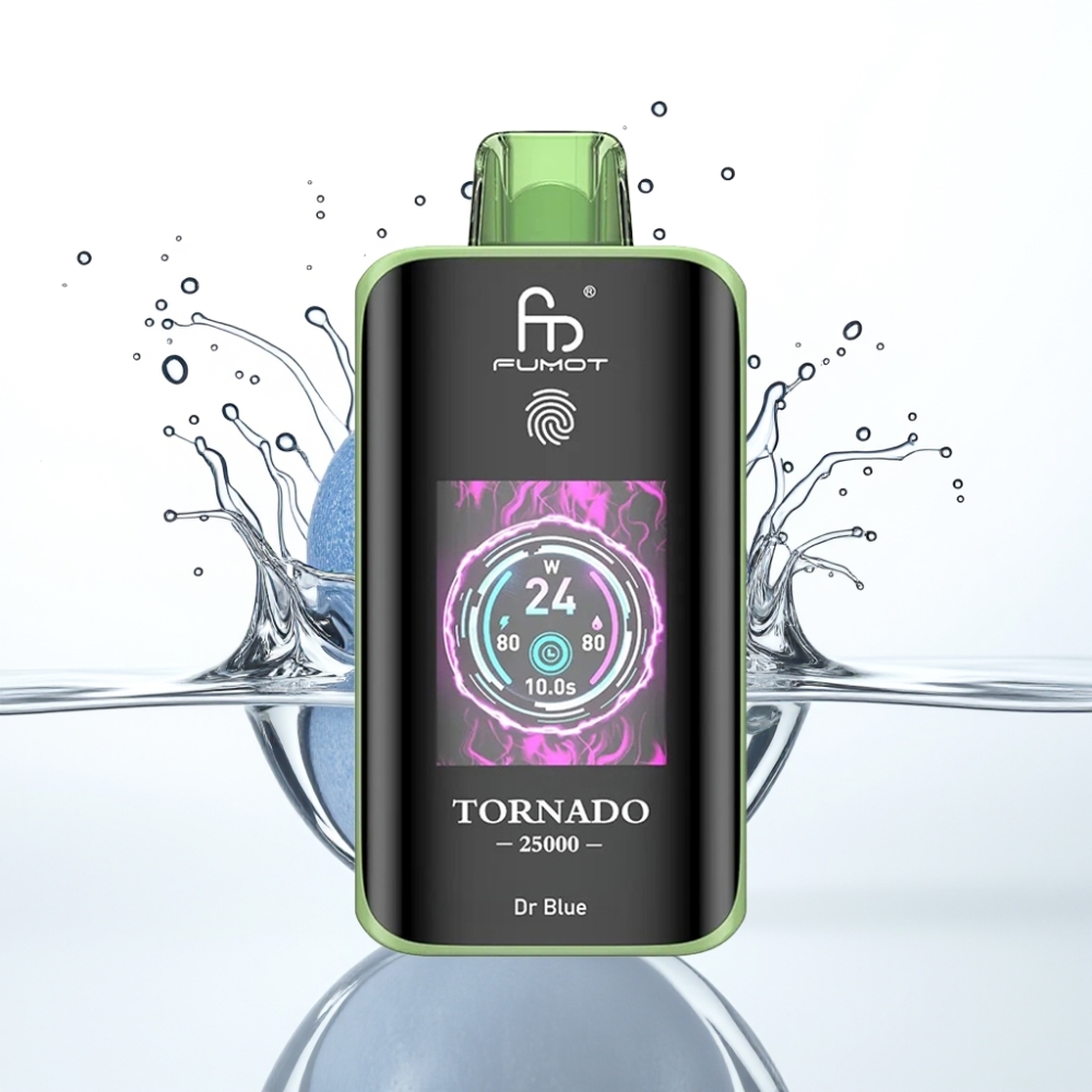 Fumot Tornado 25000 Sutsud HD Ekraan 700mAh Dr Sinine