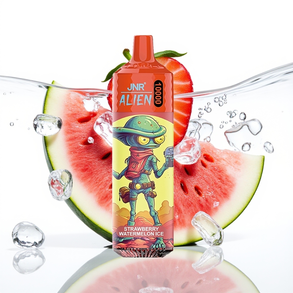 JNR Alien 10000 Maha (Maasika-Arbuusijää) – 20ml, 850mAh, RGB