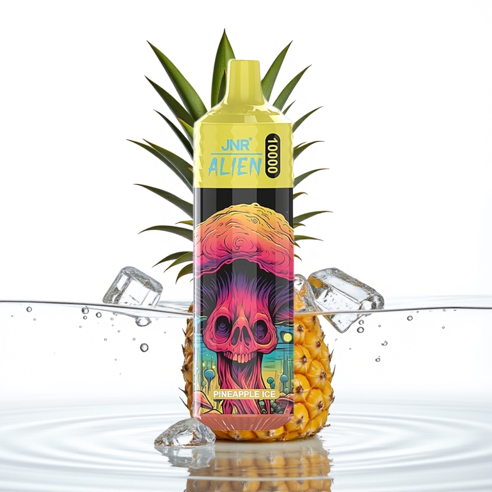 JNR Alien 10000 Puffs Ananassijaa 850mAh LED