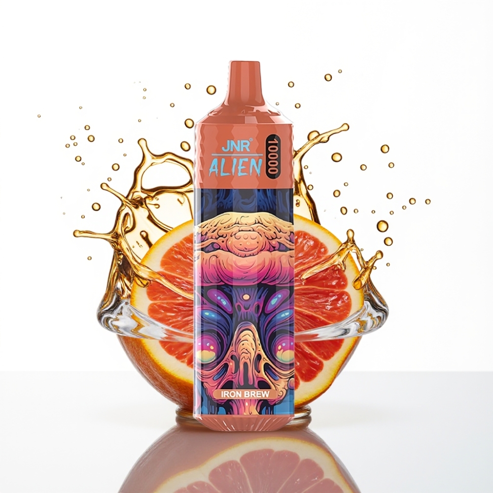 JNR Alien 10000 Puffs Raudkange 850mAh RGB LED Tüüp-C