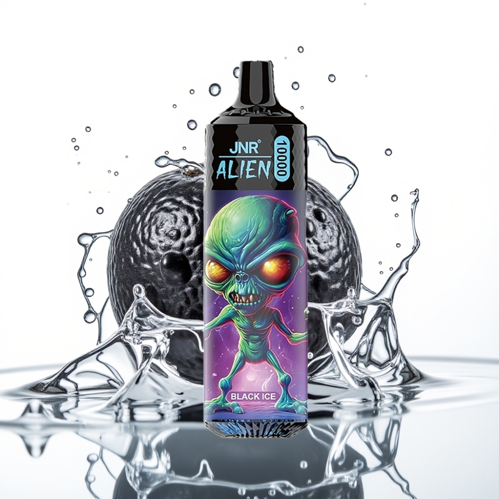 JNR Alien 10000 Sõnge Must Jää 850mAh LED