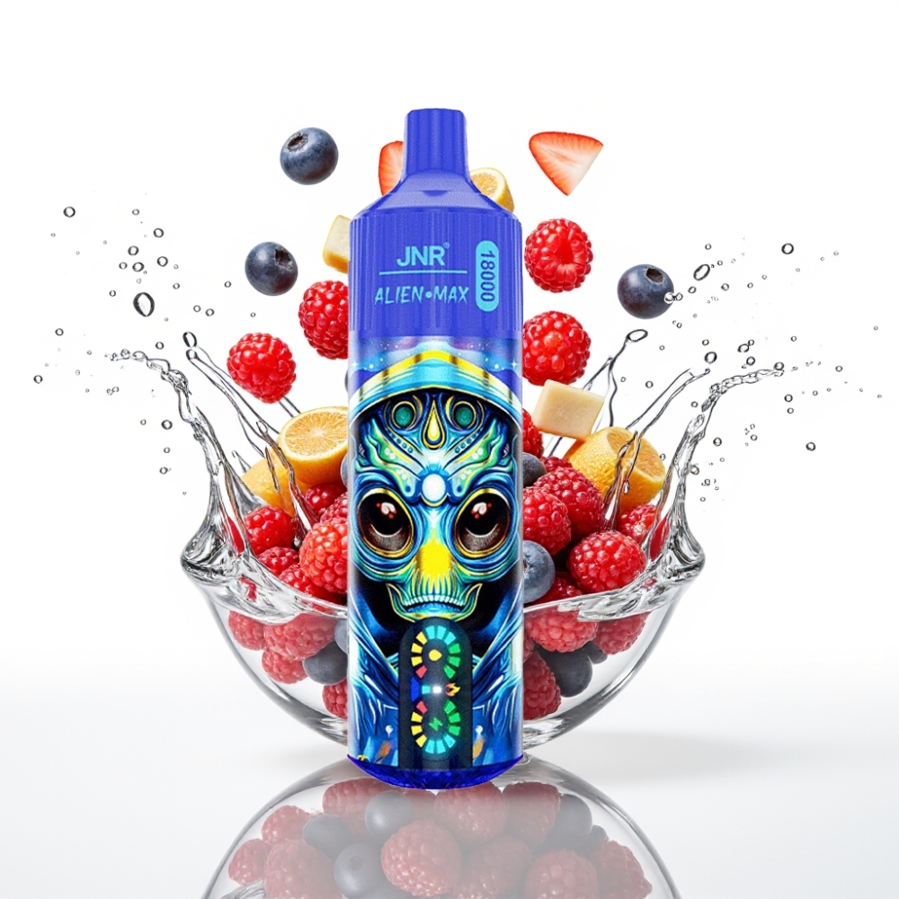 JNR Alien Max 18000 Puffs Dual Mesh Segamari (Mixed Berries)