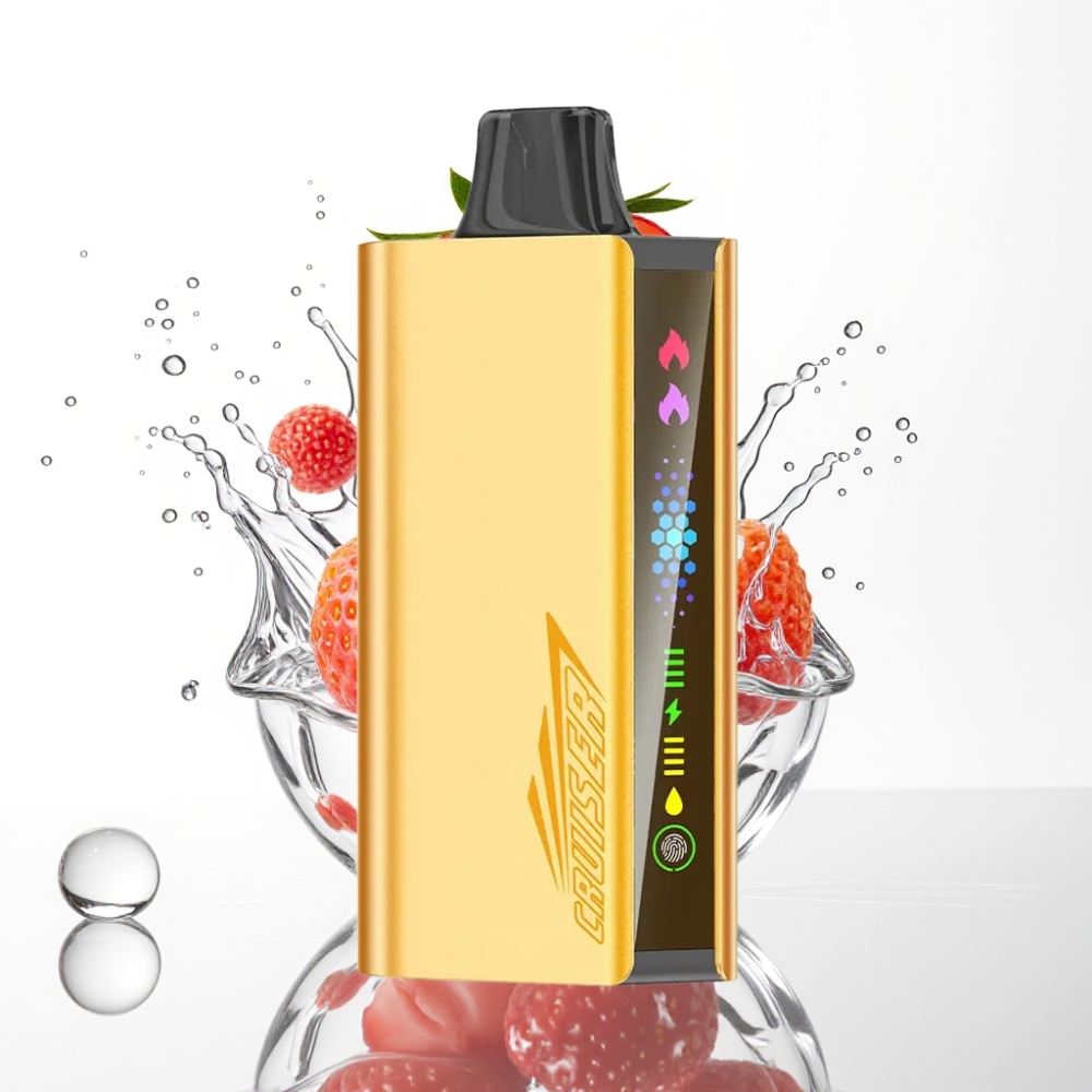 JNR Cruiser 12000 Puhangut Laadimiseta Disposable Vape Maasikamaitse