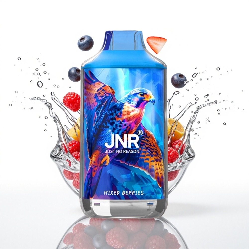 JNR Falcon 16000 Puffs Segamari ja Falcon 850mAh 22ml Dual Mesh