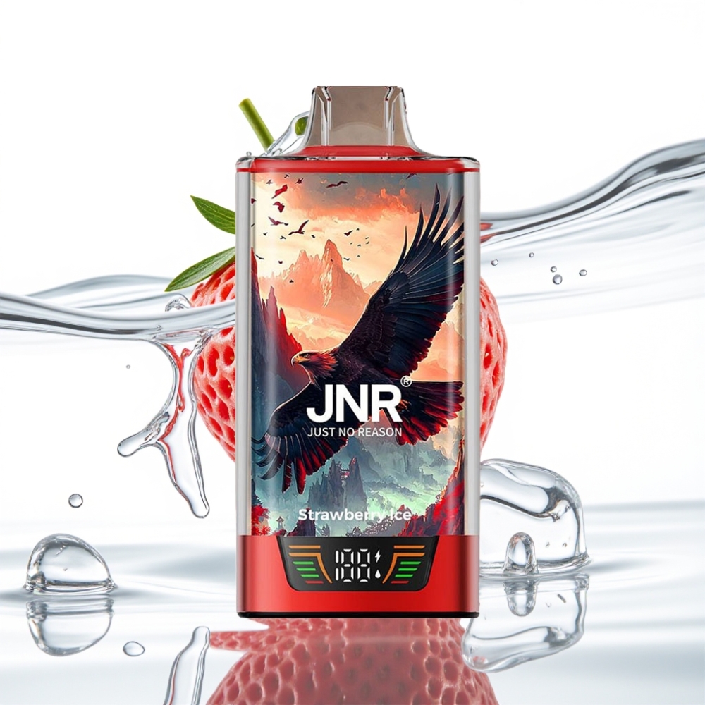JNR Falcon Pro 28000 Ühekordne Vape Maasikajää 30ml 950mAh