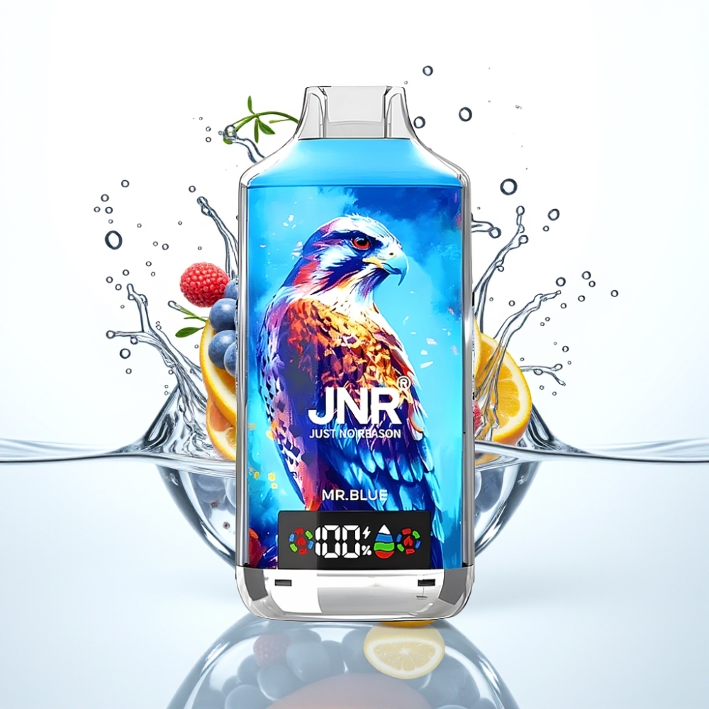 JNR Falcon X 18000 Puffs Dual Mesh Hr. Sinine