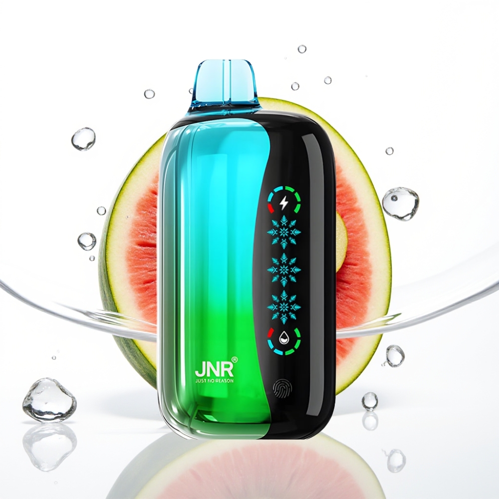 JNR Flex Ice 21000 Puffs Kiivi-Arbuusi Jää (26ml, 1.2 Ohm Dual Mesh)