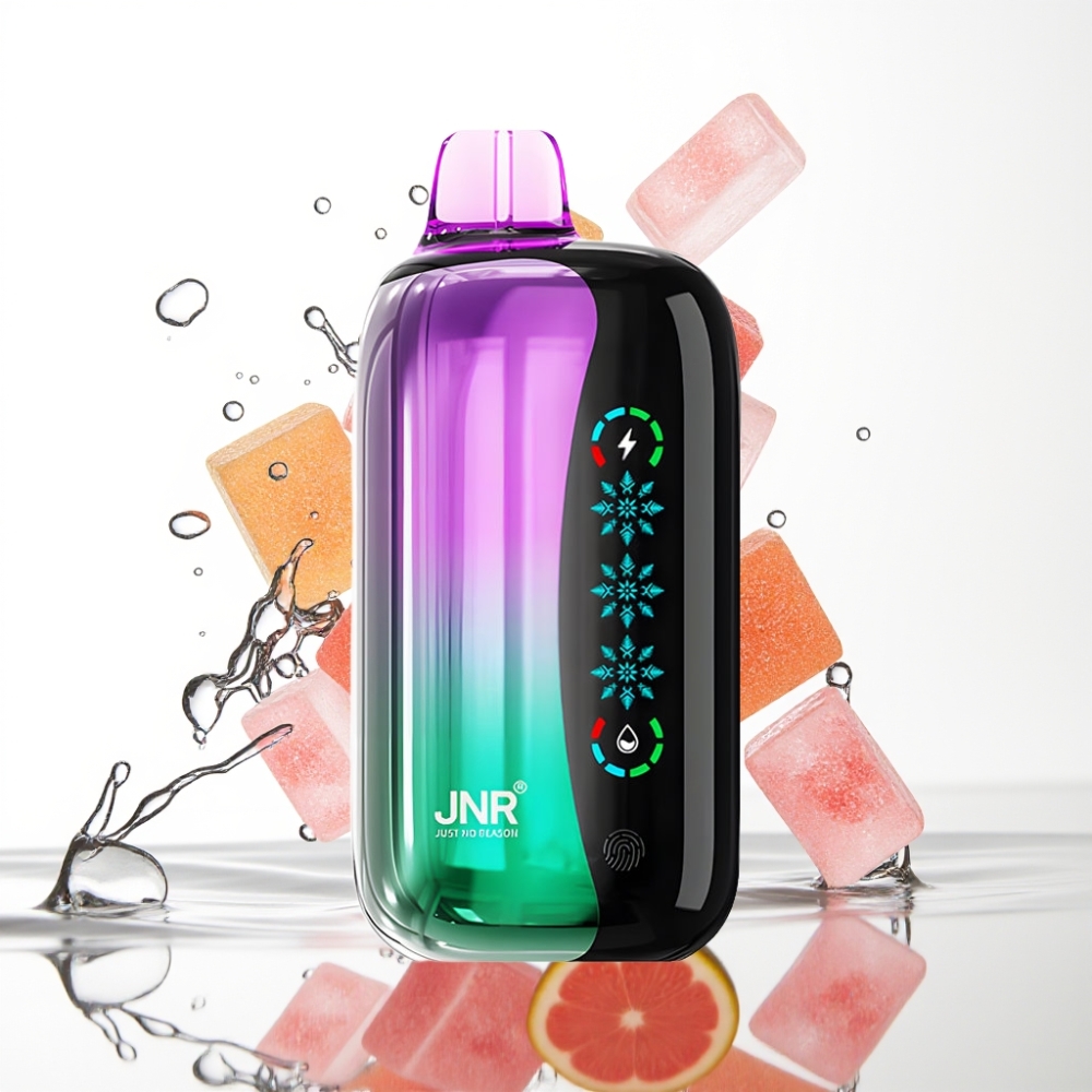 JNR Flex Ice 21000 Soolased Kirsikommud, Jäise Reguleerimisega, 26ml