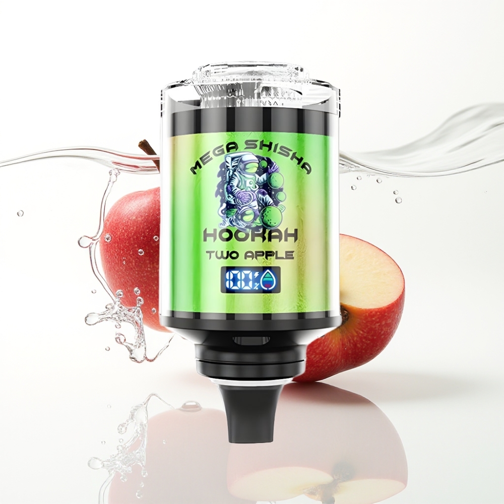 JNR Mega Shisha Hookah 100K Lauaühilduvus Kaks Õuna