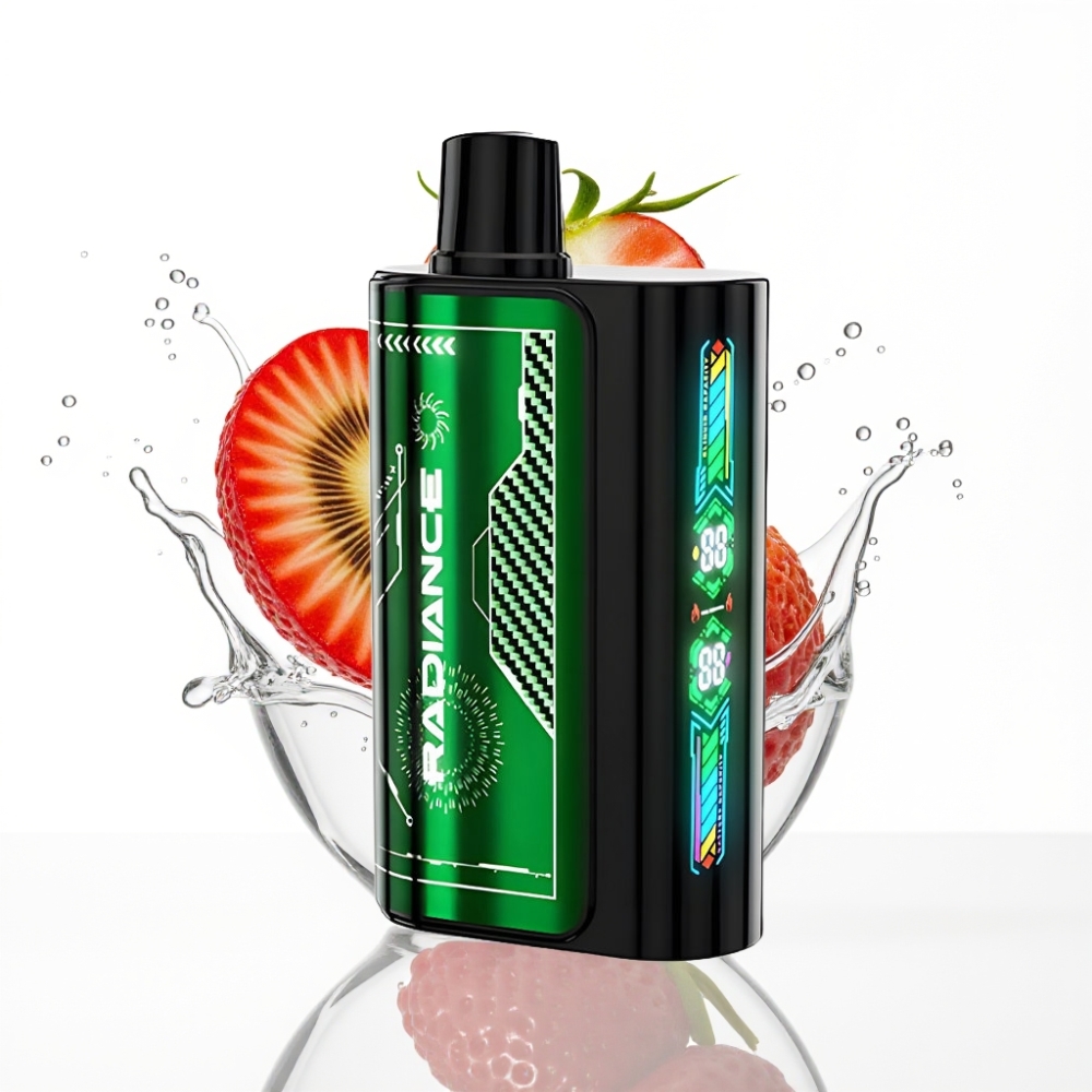 JNR Radiance 31000 Lööki Disposable Vape MAASIKA-KIIVI