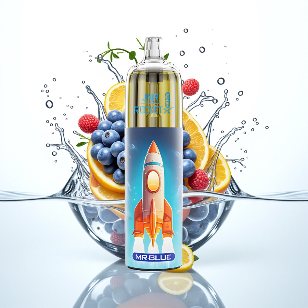 JNR Rocket-X 12400 Suts Hingav Vape (Hr. Sinine)